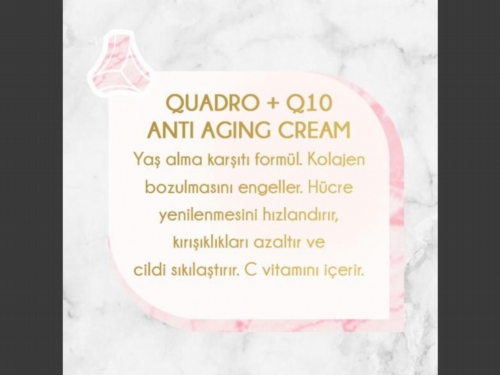 Quadro + Q 10 anti wrinkles cream, 50 ml/1,7 oz