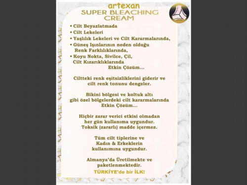 Süper Beyazlatıcı ve Leke Kremi / SUPER BLEACHING CREAM EXTRA 50 ml/1,7 Fl. Oz 